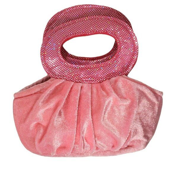 Aurora Girls Fancy Pet Purse Plush Pink Lace Kids Dress Up Handbag Toy - Picture 2 of 7